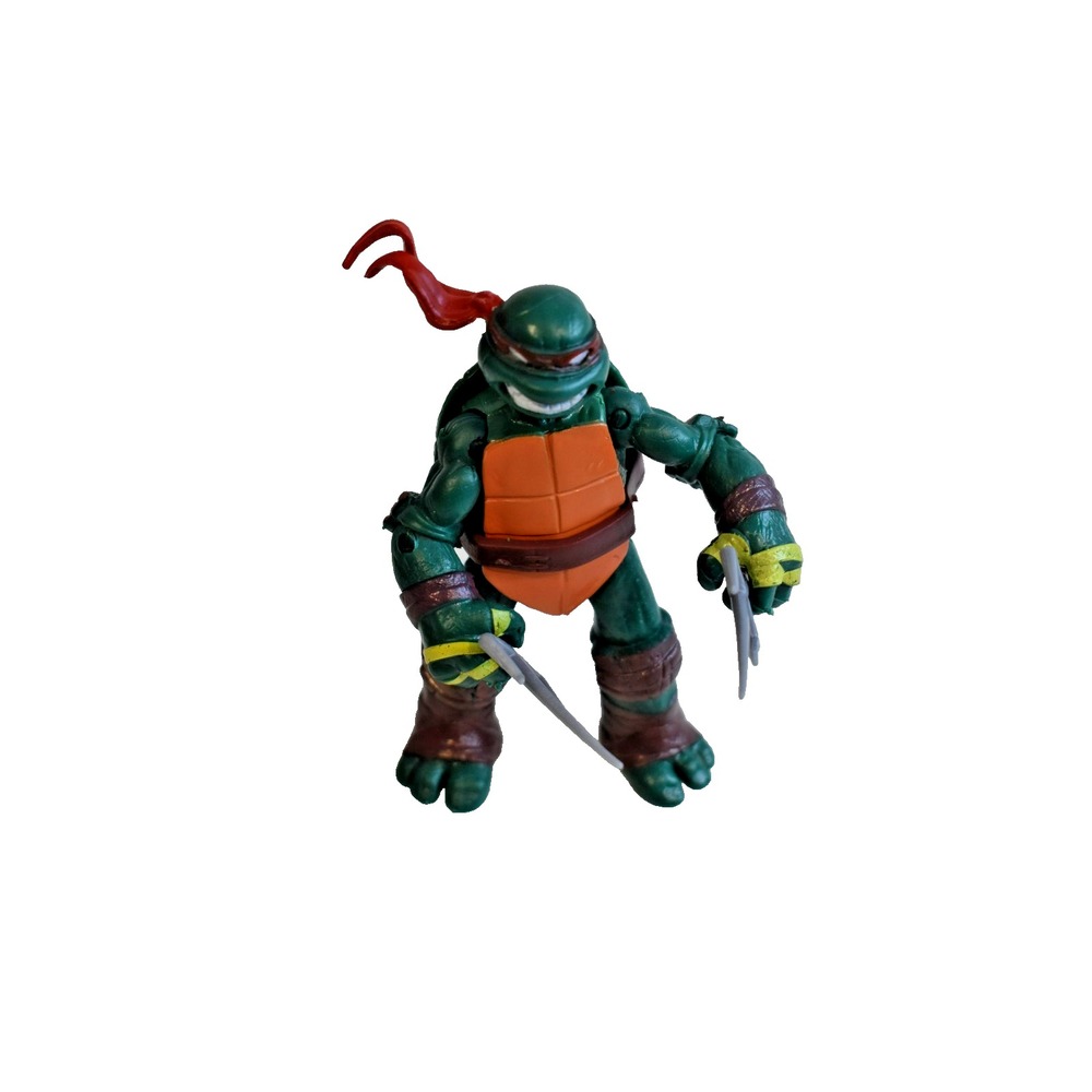 Teenage Mutant Ninja Turtles 4.5" Raphael Action Figure Viacom 2012 READ
